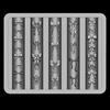 3D Silicone Bow & Sweet Girl Nail Art Mold for DIY Decoration