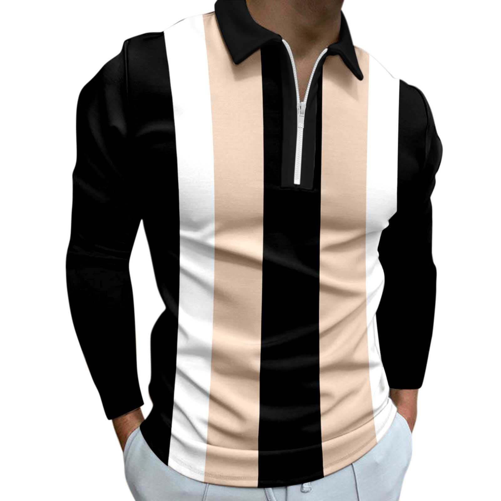 

Мужская повседневная свободная спортивная рубашка с лацканами и длинным рукавом с принтом XXXL розовый