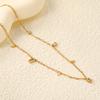 Fashion Korean Version INS Stainless Steel Gold-plated Double Necklace Star Pendant Nnecklace for Girls Design Gift Jewelry