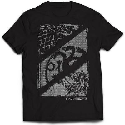 Plastic Head Men's Game of Thrones Wolves, Dragons & Lions T-Shirt