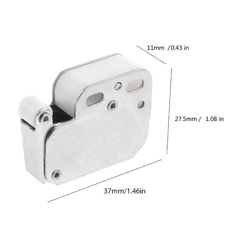 Invisible Furniture Lock Cabinet for Touch for Latch Mute Safety Pop-up Push To Open Catch Lock for Cupboard Wardrobe