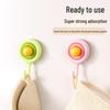 Cartoon Suction Cup Hook: Strong, Reusable, Movable, No-Drill Bathroom & Kitchen Hook