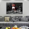 Vintage Motiverande Sportaffisch Muhammad Ali Boxningscitattryck Inspirerande väggkonst Canvasmålning Gym Rumsdekoration