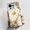 For ZTE Blade V50 Vita Case Black TPU Silicone Luxury Cute Cool Flower Phone Cases for Blade V 50 Vita V50Vita Bumper Soft Cover
