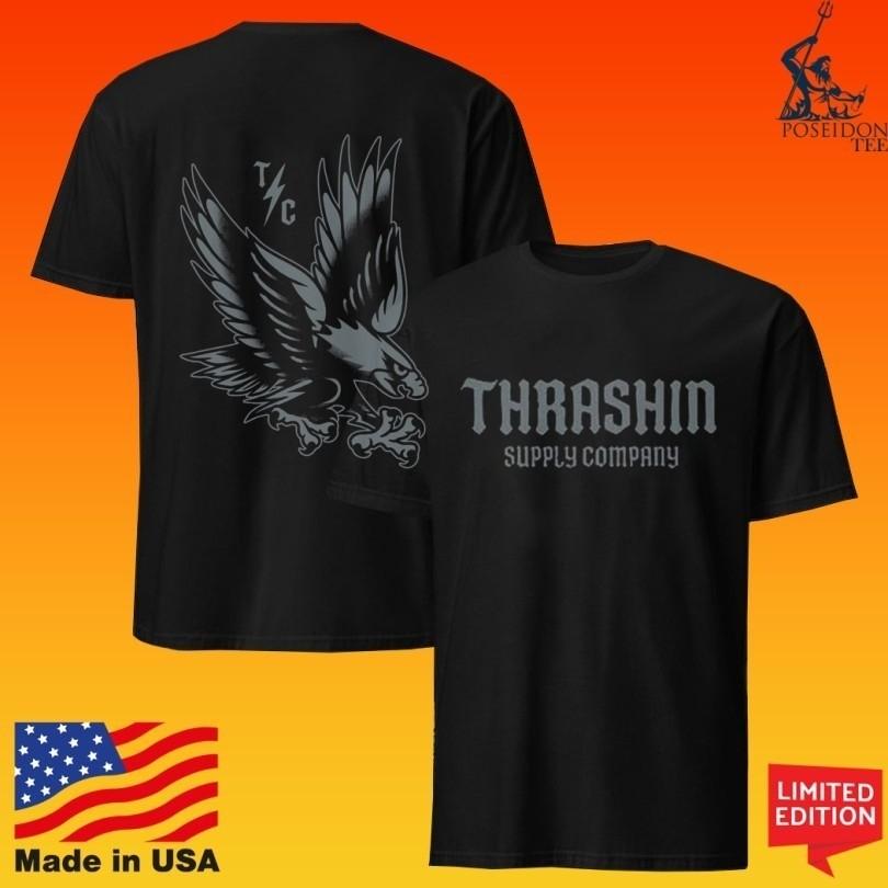 Men's Cotton T-Shirt, Quick Dry Breathable, Summer Casual Wear Thrashin Supply Company Talon 2026 Unisex T-shirt