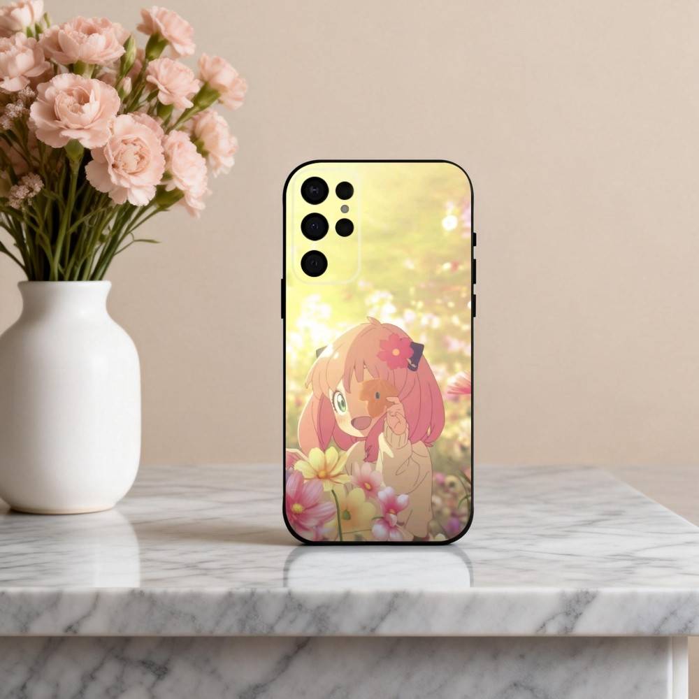 S-Spy X F-Family-Y A-Anime  Phone Case For Samsung S25,S24,S21,S22,S23,S30,Ultra,S20,Plus,Others Soft Black Case