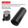 Universal Billet Aluminum Baffled 2-port New Long Oil Catch Can Tank with Breather Filter Engine Mini Oil Separator