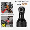 Efficient Electric Wrench Angle Drill Screwdriver 3/8'' Cordless Ratchet Wrench Scaffolding With Lithium-Ion Battery New