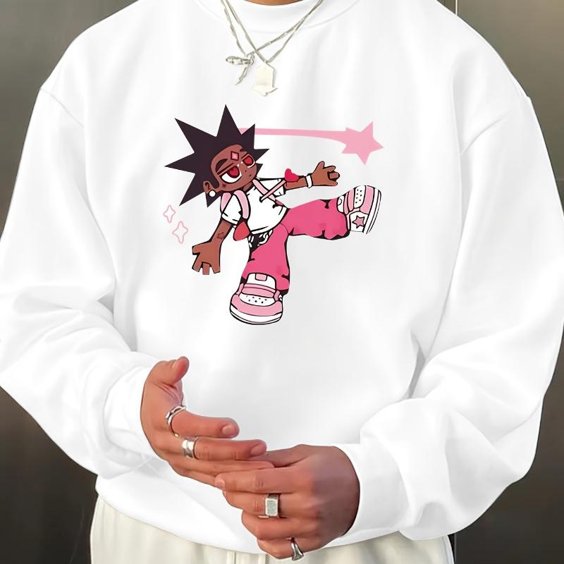 

Fleece Lined, Men s Crew Neck Sweatshirt, Ideal for Cold Nights & Outdoor Gatherings XXL