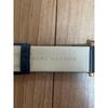 Used MARC JACOBS watch navy leather belt