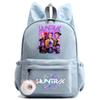 Anime Cartoon K-Pop Demon Hunters Printed Backpack for Teenger Children Student Schoolbag Girl Kid Gift Women Large Capacity Waterproof Travel Bag