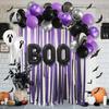 Halloween Themed Party Ghost Balloon Chain Simple Decoration Bat Decoration Set Decoration Set