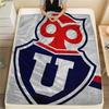 Universidad de Chile Football Club  Print Flannel Blanket, High quality Comfortable for All Seasons, Home Decor, Warmth and Comfort