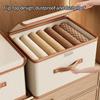Scatole Contenitori Cubici con Coperchi, Scatola Pieghevole per Conservazione Vestiti Manici in Pelle PU Cubi Decorativi per la Casa Contenitore Organizzatore per Armadio
