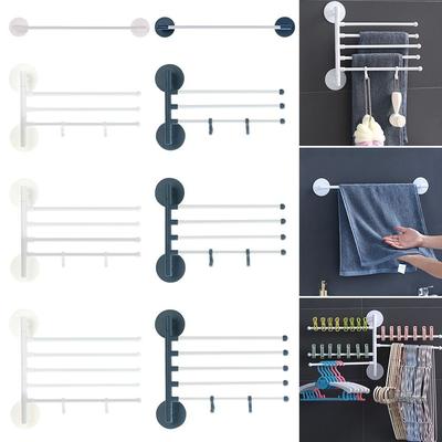 Multifunktionales Badezimmer-Hardware-Set Haken Aufbewahrungshalter Badezimmerregal Handtuchhalter Handtuchaufhänger