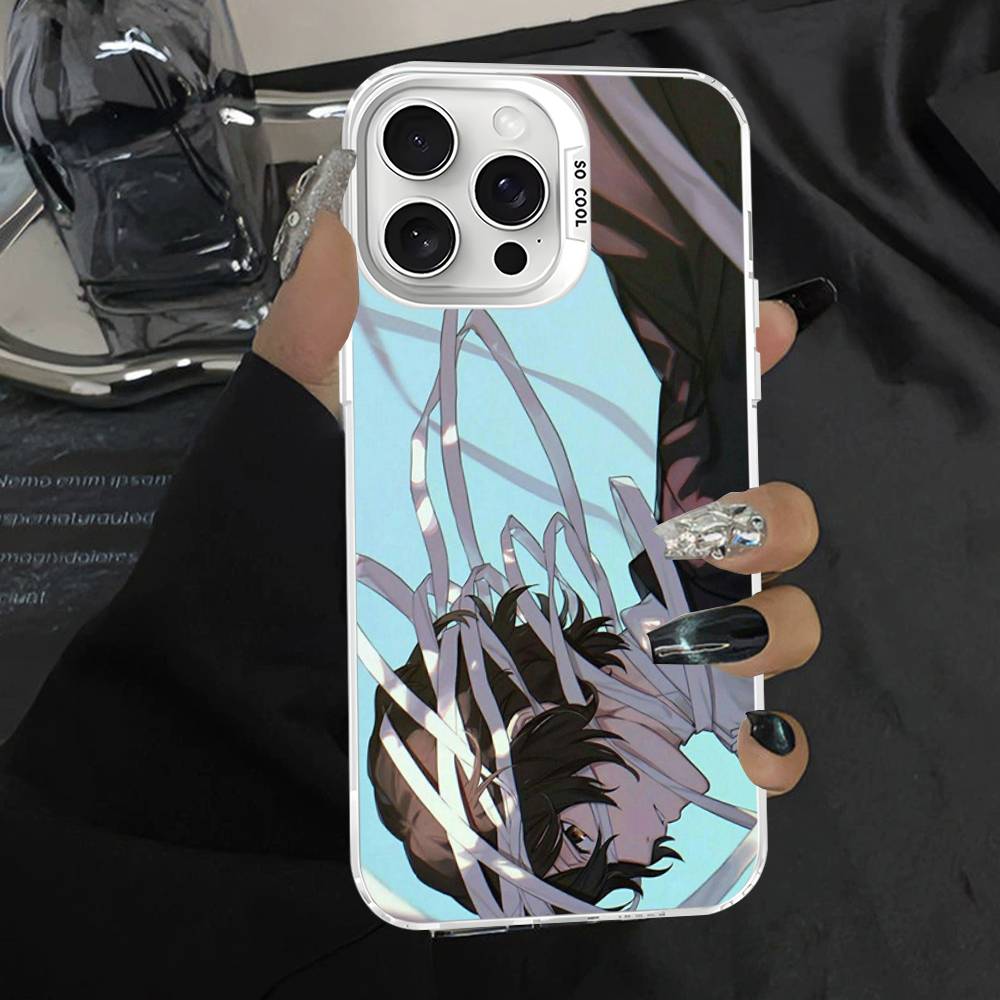 Bungo Stray Dogs Anime For iPhone 17 16 15 14 13 12 11 Pro Max Plus Matte Color Back Phone Cover