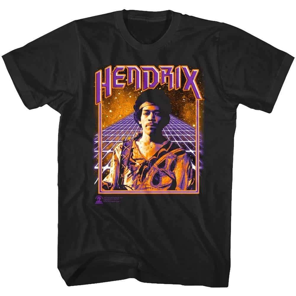 

Jimi Hendrix Spaceman Art Men s T-Shirt 4XL
