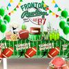 Football Tablecloth 2 Pack Football Party Decorations Party Tablecloths, Football Birthday Party for Tailgate Party Superbowl Decorations