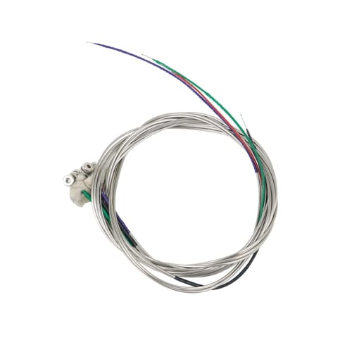 Adjivecct 4-Piece Set of Upright Bass Double Bass Strings, 4/4, 3/4, 1/2, 1/4, 1/8, Size 1, 2Rd, 3Nd, 4St Double Bass Strings