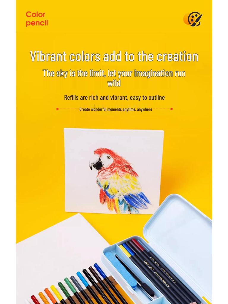 Ceramic Underglaze Oil-Based Colored Pencils, 12 Colors for Bisque Pottery Painting & Clay Play