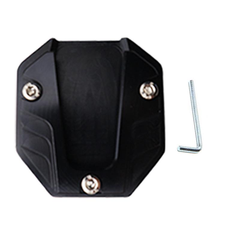 Universal Motorrad Bikes Seite Stativ Sitz Kickstand Extender Fuß Seite Stand Erweiterung Fuß Pad Platte Bike Modifizierte Bein Klammer