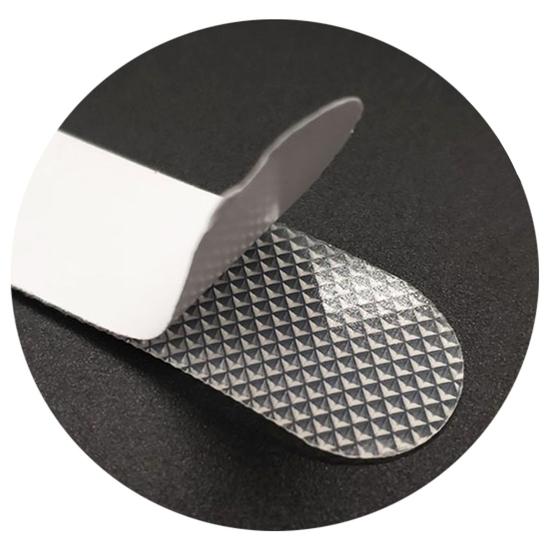 18Pcs Waterproof Anti-skid Bathtub Strip Sticker PEVA Reduce Accident Bathtub Adhesive Strip for Door Steps