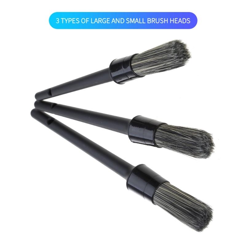 Brosse de Détailing Ultra-Douce pour Intérieur de Voiture Balayette pour Nettoyage de Voiture