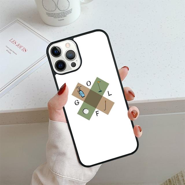 Love Golf Phone Case For iPhone 17 Air 14 15 16 16e 13 12 Max Cover For Apple iPhone 17 Air 14 15 16 16e 11 Pro Max Plus Coque