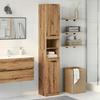 VidaXL Bathroom Cabinet Artisan Oak 32x34x188.5cm Engineered Wood, Bathroom Storage Cabinet, Cupboard of 856944