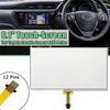 1x 6.1'' Transparent Glass Touch Screen Digitizer For Toyota Corolla Camry RAV4