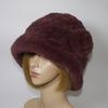 Winter Women Outdoor Knitted Real Rex Rabbit Fur Hat Natural Warm Fur Bucket Hats Girls Fashion Fluffy Real Rex Rabbit Fur Caps