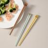 5 Pairs Cute Animal Cartoon Glass Fiber Chopstick Set Mixed Color High-Temperature Resistant Non-Slip Kitchen Tableware