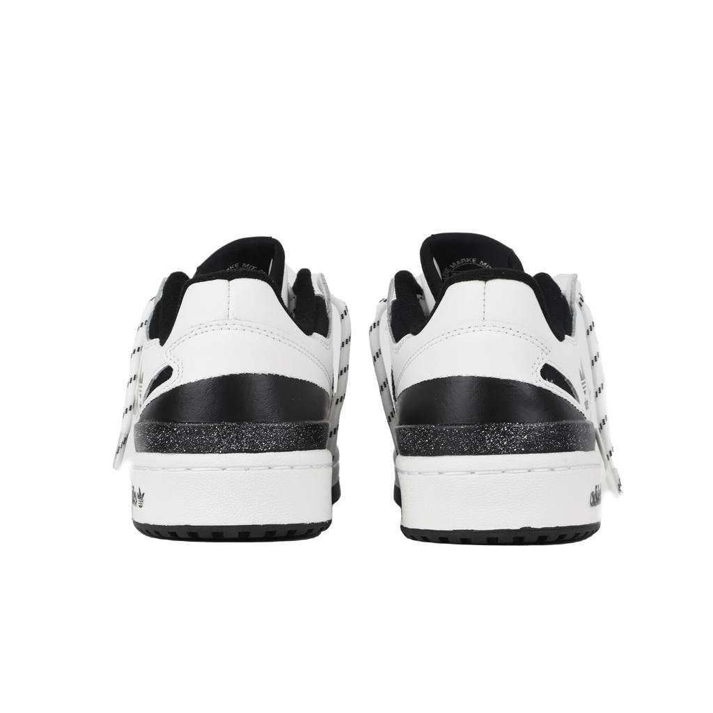 adidas Originals FORUM Skateboard Shoes Unisex Low Top Black IH7830(Team384-)