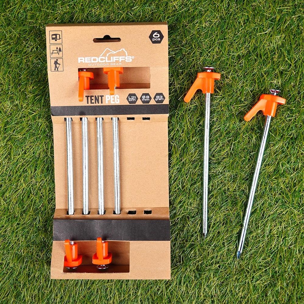Tent pegs 21 cm 6 pcs.