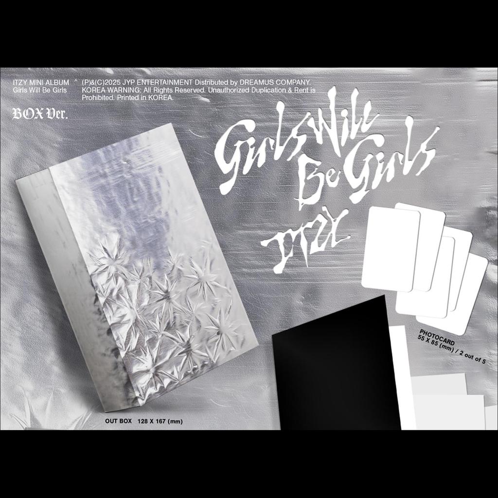 ITZY [Fetele vor fi fete] Versiune Cutie