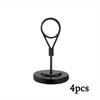 4pcs Premium Table Place Card Holders with Weighted Base Stand and Clip Table Number Holders Metal Place Card Holders Wire Picture Holders