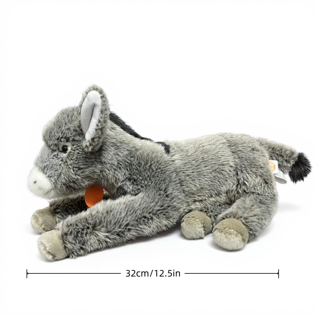 Large plush toy donkey soft and fluffy giant donkey doll cute long-legged donkey pillow children s gift