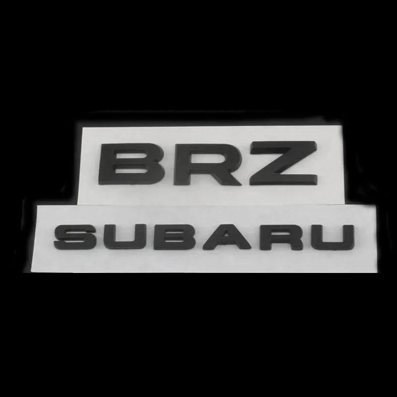 For Subaru WRX BRZ STI XV FORESTER IMPREZA LEGACY OUTBACK Auto Body Tail Letter Badge Decal ABS Car Rear Trunk Sticker Emblem vg5