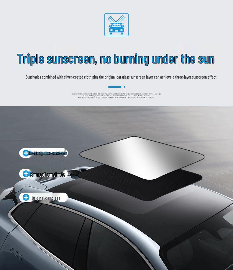 Zeekr 001/007/X Window Sunshade & 009 Roof Heat Insulation Privacy Shield