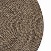 Area Rugs Black 152 x 245 cm Jute