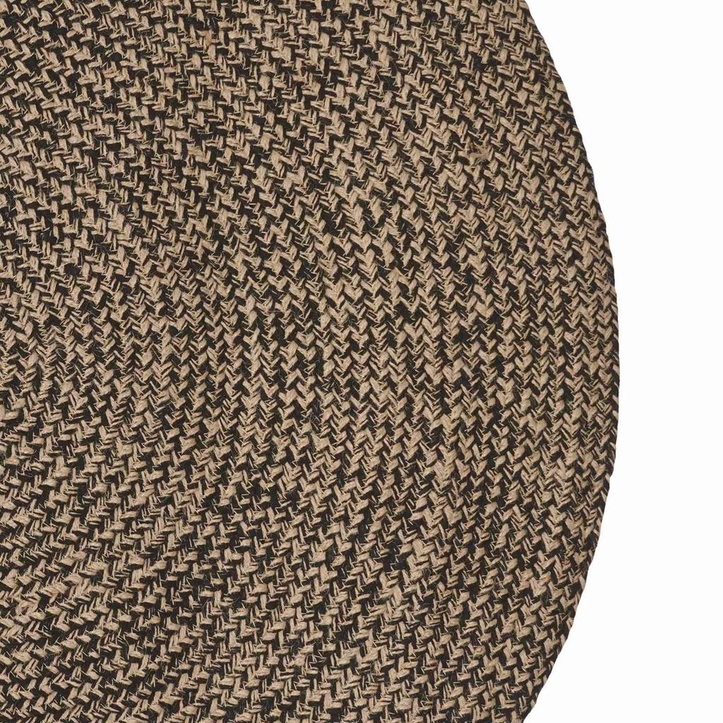 Area Rugs Black 152 x 245 cm Jute