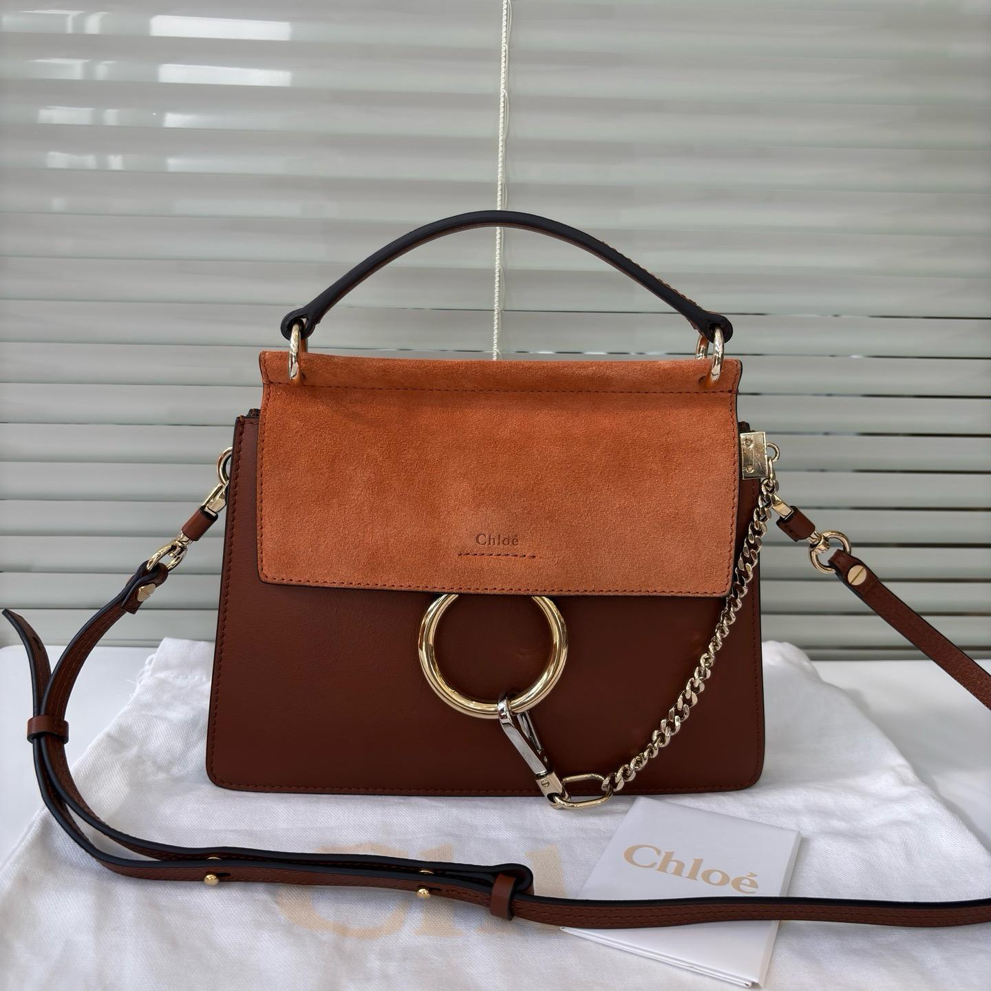 [Pre-Owned] Faye Fashion Minimalist Calfskin Handbag Tote - Very Good #VX57K7 ONE SIZE