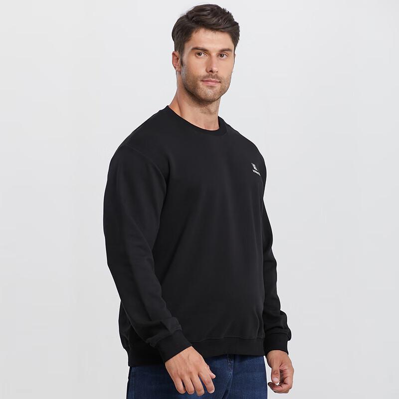 Herren Übergröße Locker Langarm T-Shirt