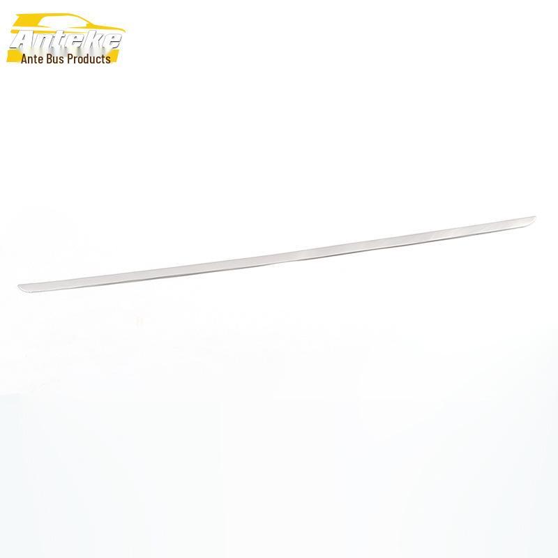 Fiesta Sedan Tailgate Trim: Stainless Steel Trunk Anti-Scratch Bright Strip Accessory
