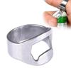 Creative Ring Beer Bottle Opener Kitchen Stainless Steel Press Lid Beer Corkscrew Tools Lightweight Portable Bar Party Gadgets