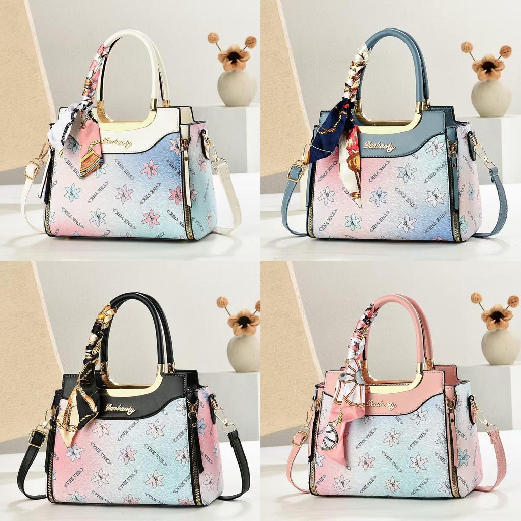 Pu Leather Shoulder Bag With Zipper Closure And Inner Pouch For Work