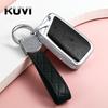 Alloy Leather Car Key Case Cover Holder Case for VW Volkswagen Magotan Passat B8 Skoda Superb Kodiaq A7 Car Styling Accessorise