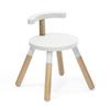Stokke (Official) Mew Table Chair, Height Adjustable, for Ages 18 Months and Up To School Age, Wooden, Easy Assembly, Educational Play Table, White