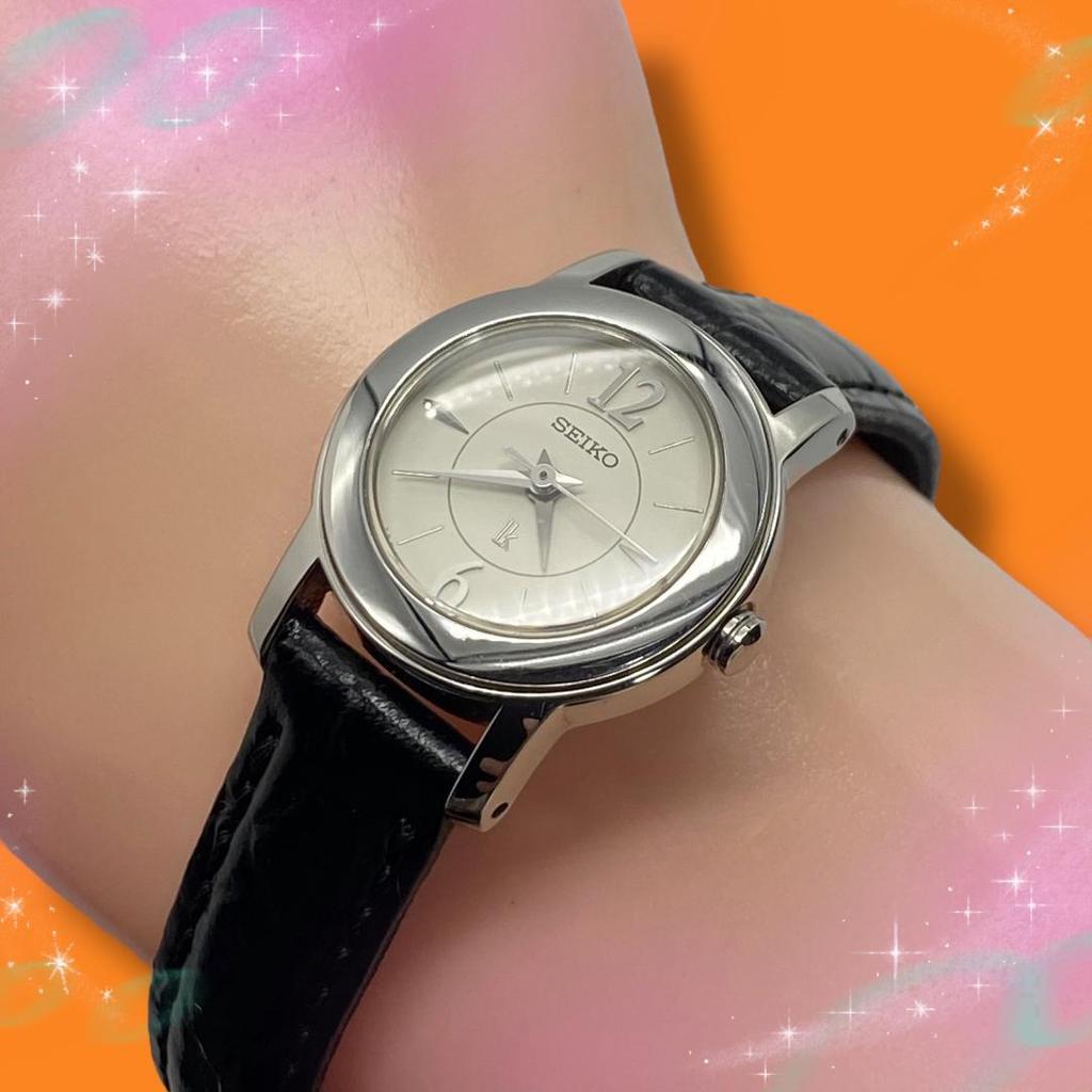 [USED] Working Seiko Lukia Women's Watch with White Dial, Waterproof Quartz Movement