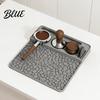 Barista Coffee Pressing Station Silicone Espresso Tamping Mat, Non-Slip Tamper Heat Base Resistant Pad for Home Accessories Easy Clean Mat